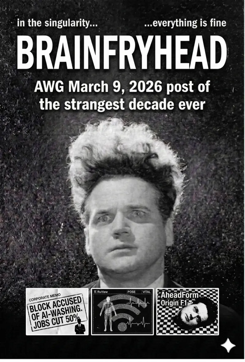 AI Brain Fry Eraserhead