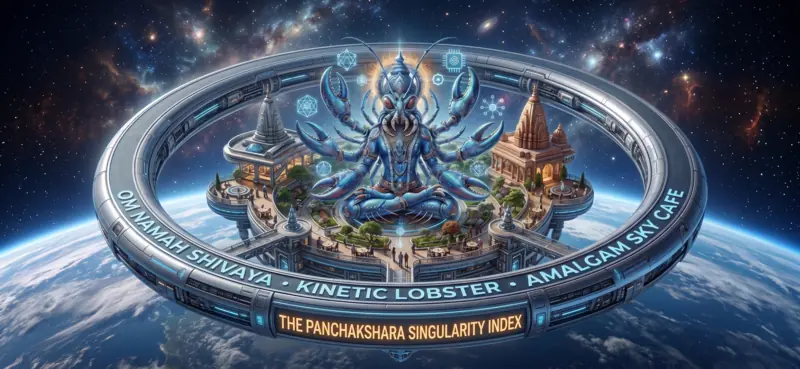 The Panchakshara Singularity Index: OM NAMAH SHIVAYA KINETIC LOBSTER AMALGAM SKY CAFÉ