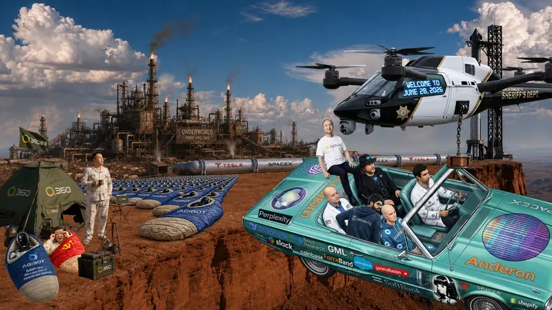 China is Waking Up, Starpipe, and the 1966 Thelma and Louise Ford Thunderbird