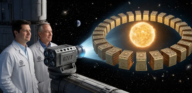 The First Dyson Swarm Node