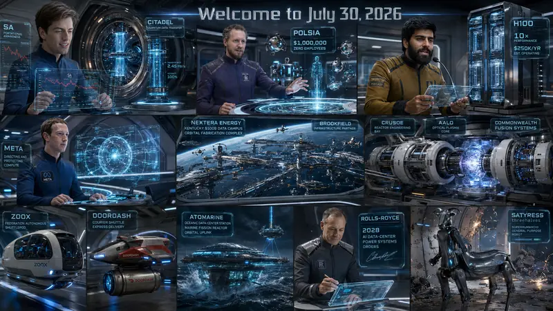 Star Trek Beyond Version of Pentaptych to Accompany Dr. Alex Wissner-Gross’s “Welcome to July 30, 2026” edition of The Innermost Loop