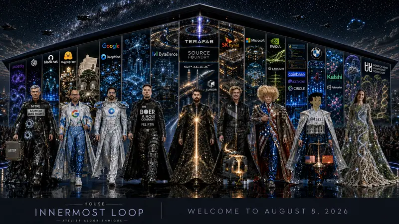 House Innermost Loop – Nadja Hoffman, Roon, Leopold Aschenbrenner, Sergey Brin, Gill Verdon, and Chris Inglis Catwalk