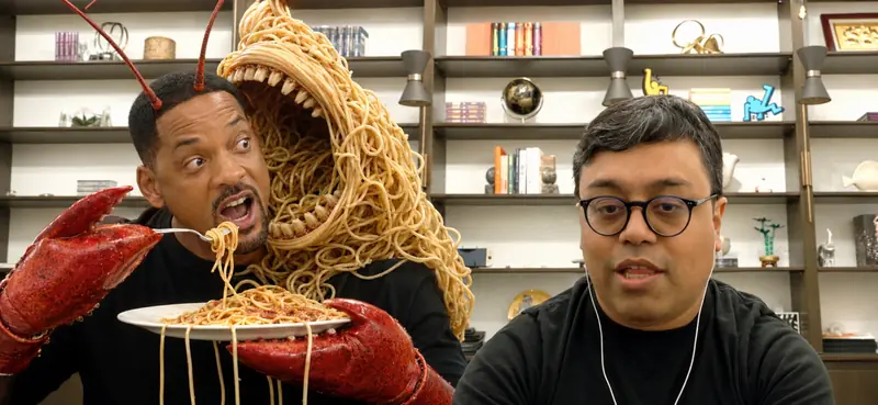 Spaghetti Eats Will Smith as Per Emad