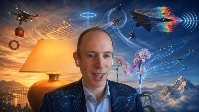When Will AI Out-Fly Us? Doctor Alex Wissner-Gross Background Remix