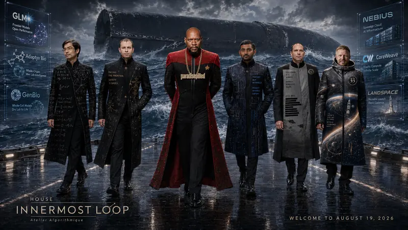 House Innermost Loop – Paradise Pilled – Terence Tao, Jakub Pachocki, Captain Benjamin Lafayette Sisko, Dylan Patel, Representative Eric Burlison, and Aaron Burnett Walk