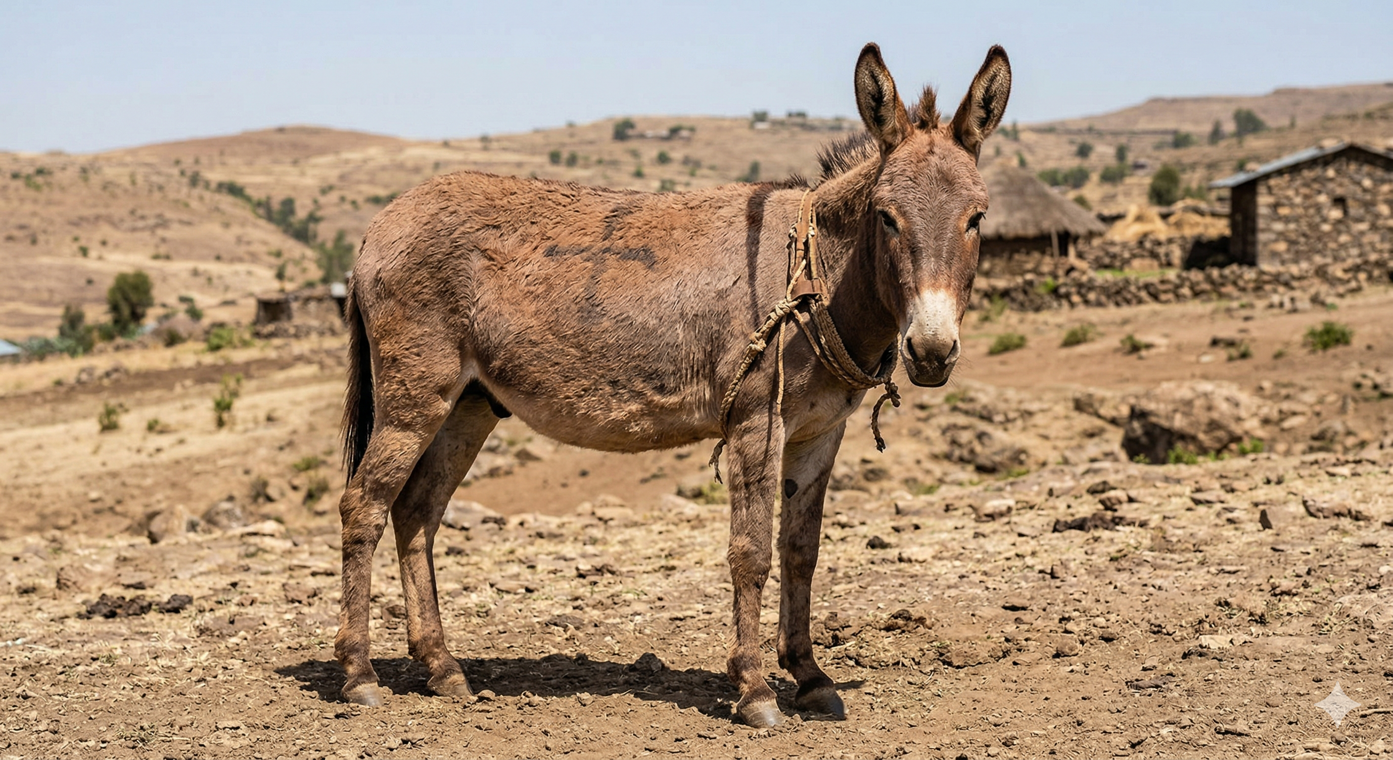 L'Âne d'Abyssinie