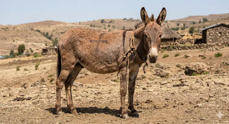 L'Âne d'Abyssinie